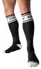 Identity Top High Socks Black - Barcode Berlin - SOCKS