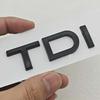 3D ABS Car Letters Logo 2.4 3.6 3.8 4.2 TDI Sticker Rear Trunk Emblem Badge For Audi A3 A4 A5 A6 A7 A8 Q3 Q5 Q7 Q8 Accessroies
