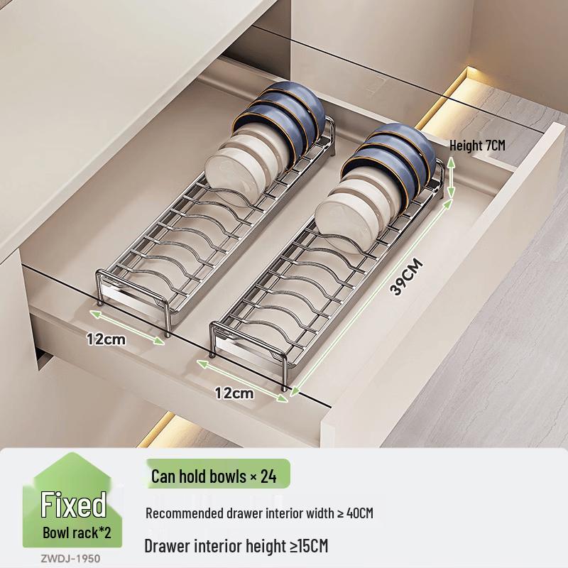 

304 Stainless Steel Countertop Dish & Bowl Drying Rack