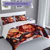3pcs Chucky pattern bedding set duvet cover set includes duvet cover &pillowcases, perfect all season bedroom decoration & gift