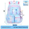 Dreamy Lightweight Backpack for Girls, Grades 1-6: Spine Protection & Load Reduction