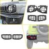 Front Light Taillight Cover Trim Kit For Suzuki Jimny JB64 JB74 2019-2026 Fog Light Guard Decoration Exterior Tuning Accessories