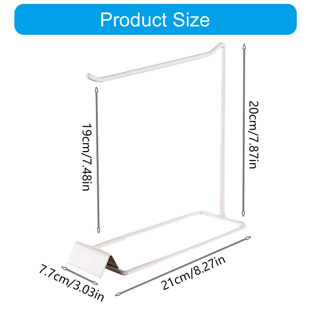 Metal Jewelry Stand Jewelry Display Rack Alloy Texture Bracelet Holder for Displaying Necklaces Earrings and Bracelets