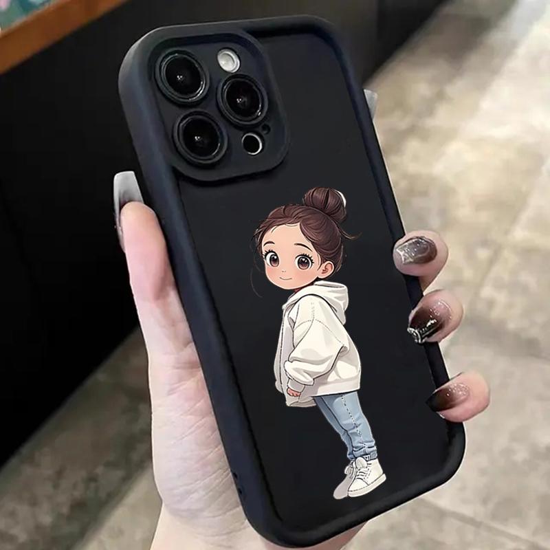 Minimalist Print of an Angry Girl Case For Samsung S25 Ultra Cases Galaxy S24 Plus S23 FE S22 A56 A36 A16 A55 A54 A53 A52 Cover