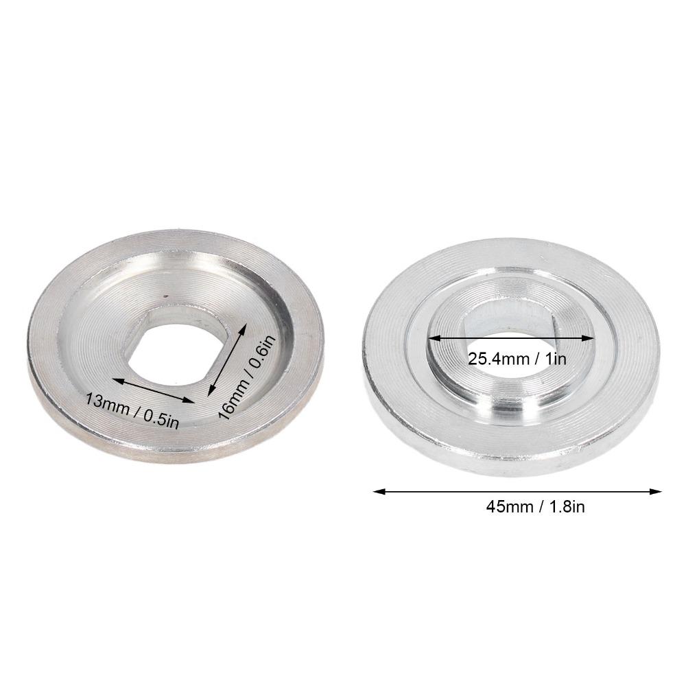2PCS Carbon Steel Saw Blade Clamp Washer 10in Aluminum Sawing Machine Compact Cutter Flange Pressure Plate Bearing Block Premium