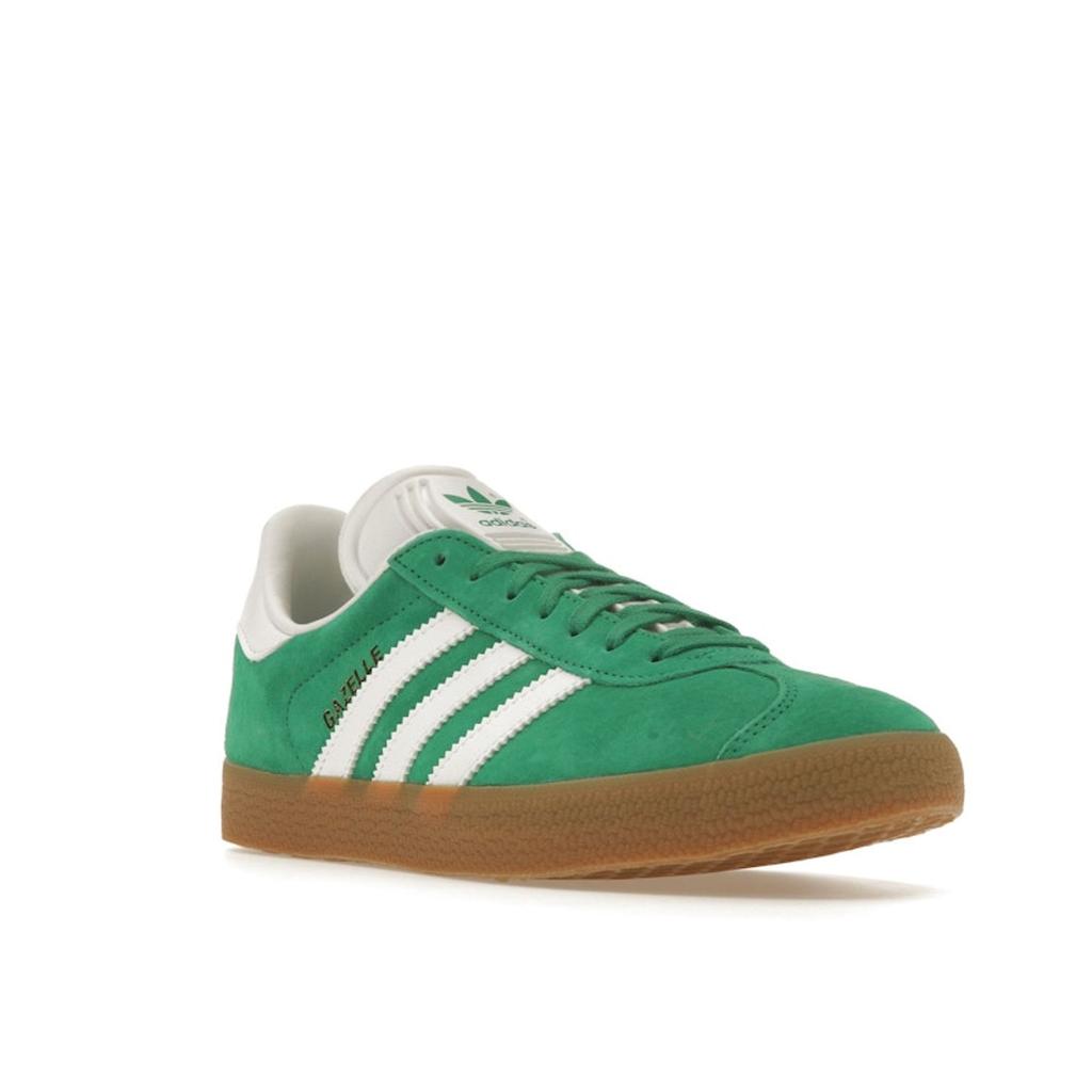Adidas Gazelle Court Green Gum Unisex Sneakers Cloud-White IG0671