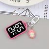 Student's Waterproof Digital Display Keychain Watch - Portable and Ideal for Exams.