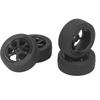 4 Pcs RC Car Tires Rubber Plastic   RC Car Wheel for    01  02 XV01 XV02 1Celsius10 Remote Control Vehicle