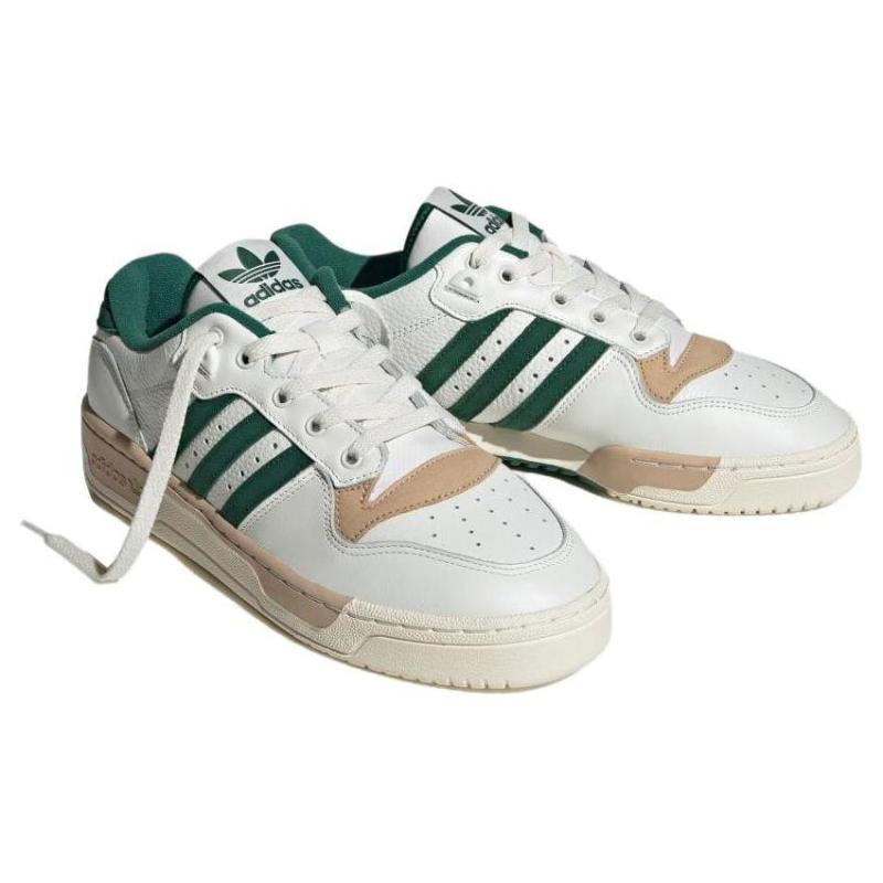 Adidas Rivalry Low 'White Green' Sneakers IE4596