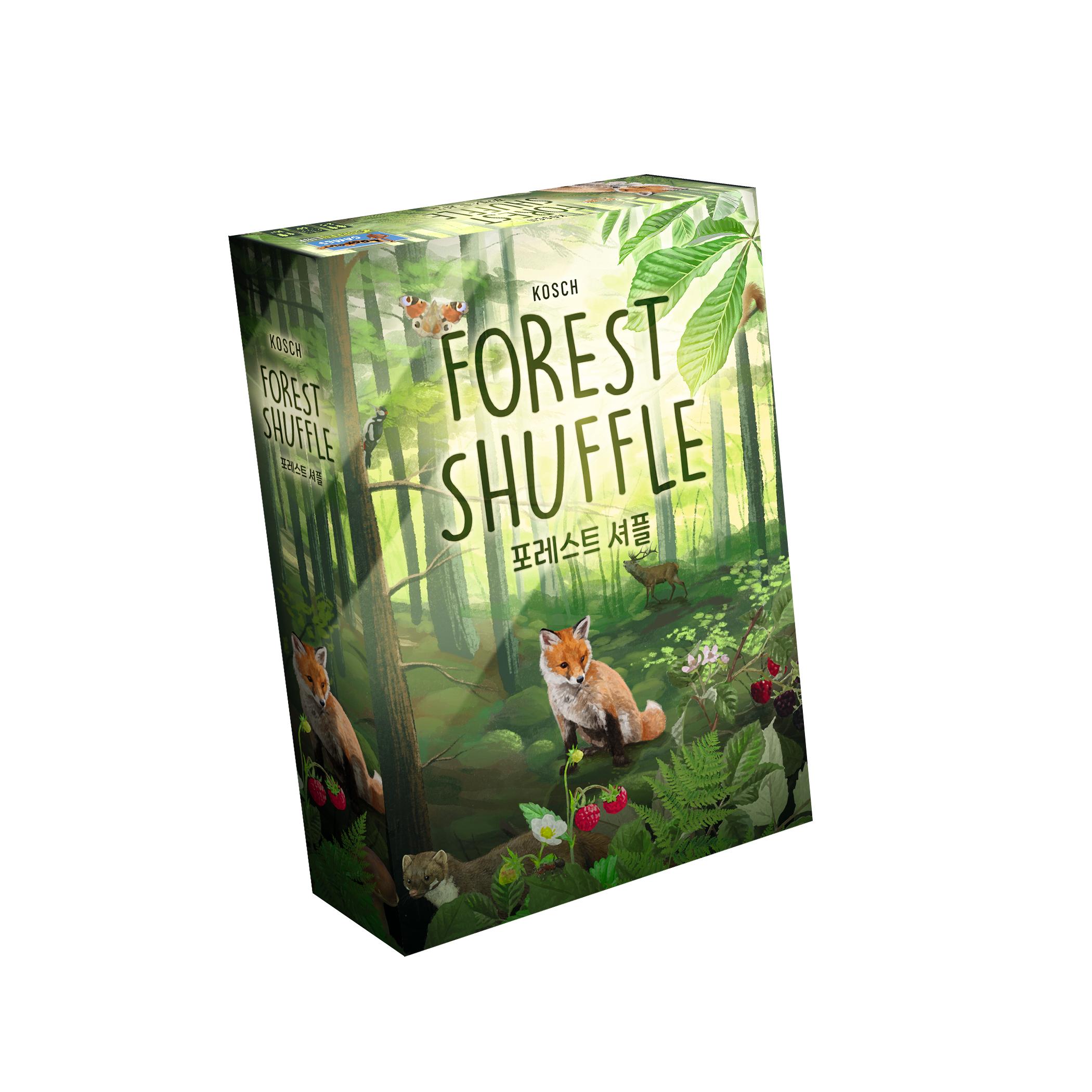 Forest Shuffle Board Game Strategy Card Environment