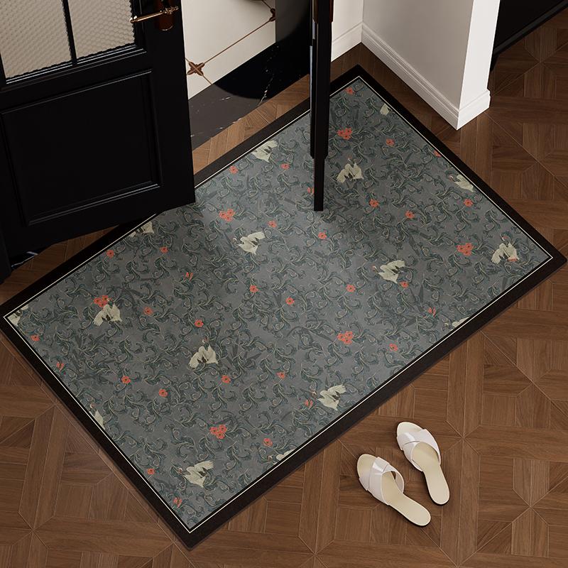 

Bathroom floor mat non-slip and anti-drop retro toilet diatom mud absorbent mat toilet toilet floor mat bathroom carpet 40x60cm15.7x23.6in