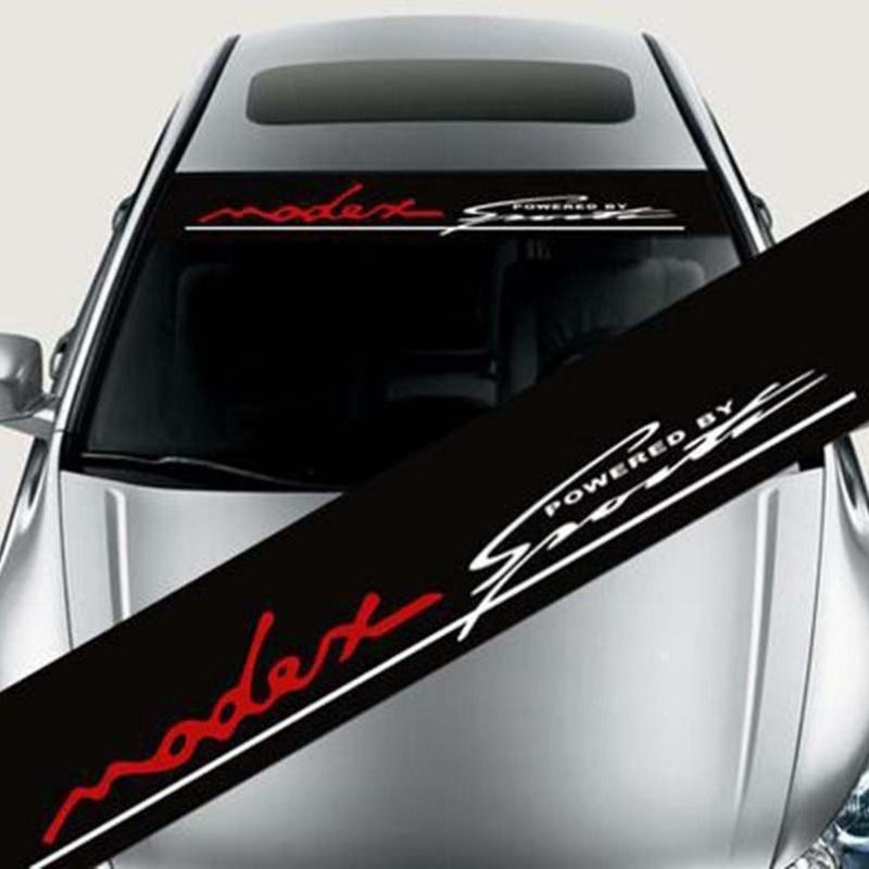 Seven-Color Car Front and Rear Windshield Sunshade Sticker Film