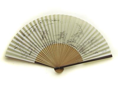 Faltendes Choju Jinbutsu Giga Jinbutsu Giga für aus Papierfalten handgefertigt mit einem japanischen berühmten und einem nationalen Kosanji 22cm lang x 38cm