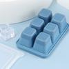 Big Grid Silicone Ice Cube Mold Ice Cube Maker Flexible Silicone Ice Cube Tray with Lid Kitchen Gadgets and Accessories