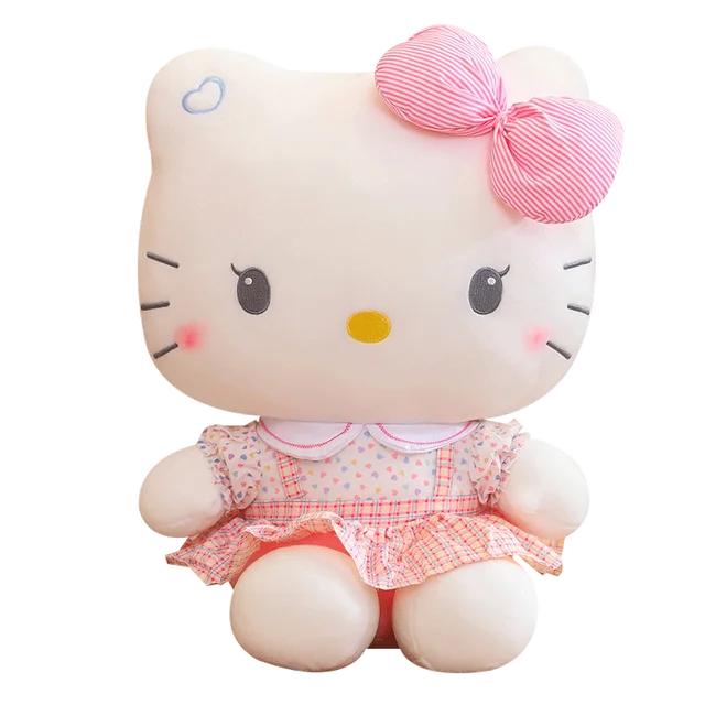 @@@6 style 23-35CM Anime Hello Kitty Stuffed Toys Plushier Soft Pillow Birthday Gifts For Girls Kawaii Hello Kitty Plush Dolls