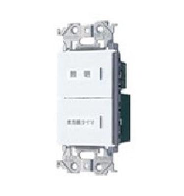 Panasonic Advanced Series Embedded Electronic Ventilation Switch Firefly Switch Temporary Operation Delay Stop Switch Operation Matte Gray WTA54656W