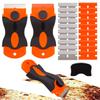2pcs Multi-Purpose Paint Scraper Cleaning Tool Plastic Razor Blade Razor Sticker Mini Razor Blade Scraper from Car Windows Glass