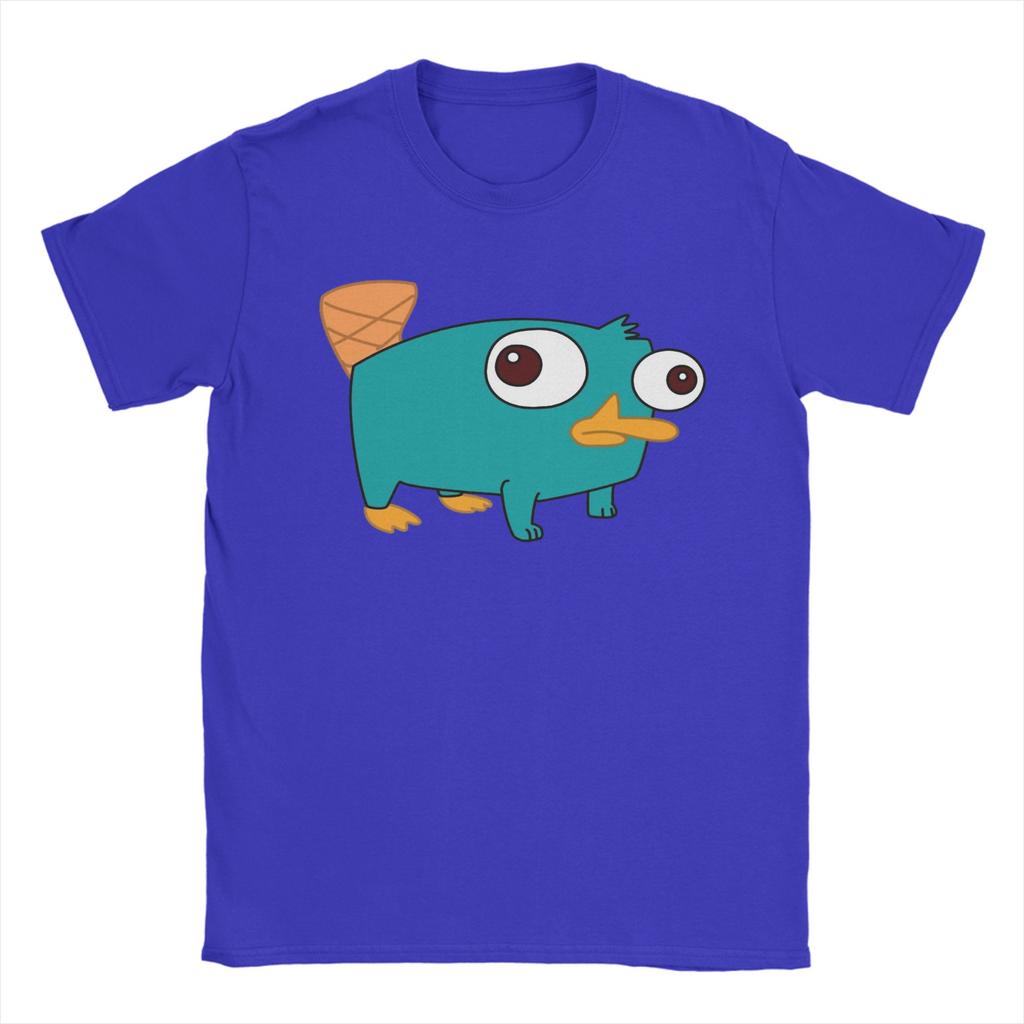 Agente Perry the Platypus Cute Meme T Shirt Men 100 Cotton Funny TShirt Crew Neck Tee Shirt Short Sleeve Tops Original
