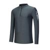 Men's Autumn/Winter Slim Fit Quick-Dry Half-Zip Long Sleeve Sports Top