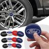 4pcs 56/60/65mm Car Styling Wheel Hub Center Caps Stickers Badge Emblem Decal For Focus 2 3 Mk2 4 Fiesta Mondeo Ranger Kuga