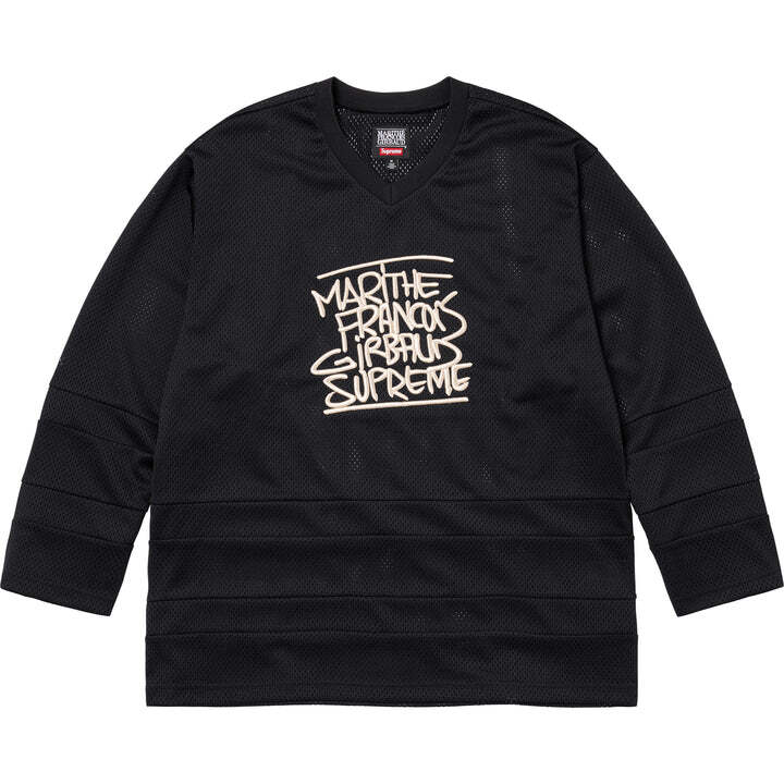 Supreme Marithe Francois Girbaud Hockey Jersey Black