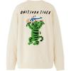 ONITSUKA TIGER Sweat Top Round Neck Comfortable Fashion Sweatshirt Unisex Tops Beige 2183B409-250