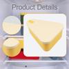 Food Grade Silicone Pizza Storage Box Lunch Sturdy Multipurpose Easy Cleaning for Home & Travel