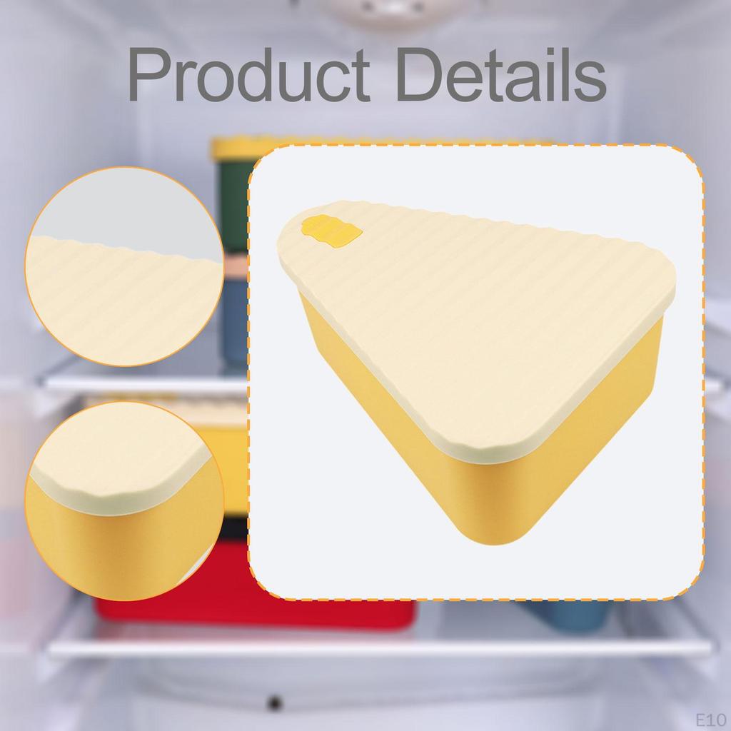 Food Grade Silicone Pizza Storage Box Lunch Sturdy Multipurpose Easy Cleaning for Home & Travel