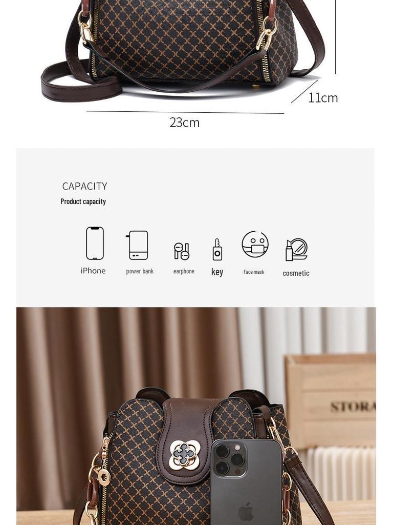 Mode féminine 2025: Petit Sac bandoulière décontracté style coréen