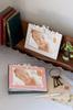Ladonna Baby Photo Frame, White Ribbon Album Frame AMB31-P-WH