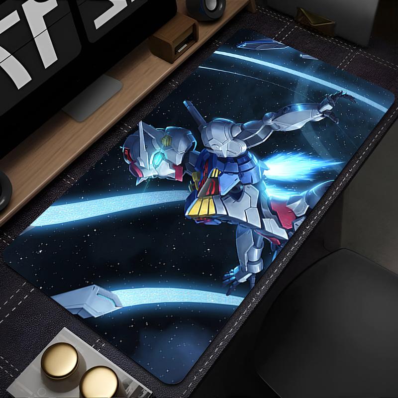 Mousepad Mechanical Warrior Gundam Aerial Non Slip Extended Pad Desk Mouse Mat Gaming Mouse Pad Xxl Keyboard Pad Rubber Desk Mat