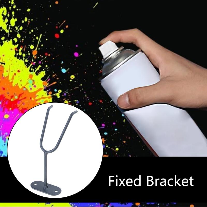 Wall Mount Spray Gun Holder Paint Gun Holder Attach To Spray Booth Walls & Work Stations 16x6.2cm Spray Holding Tool