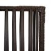 Vidaxl 5-Panel Screen, Brown, Poly Rattan
