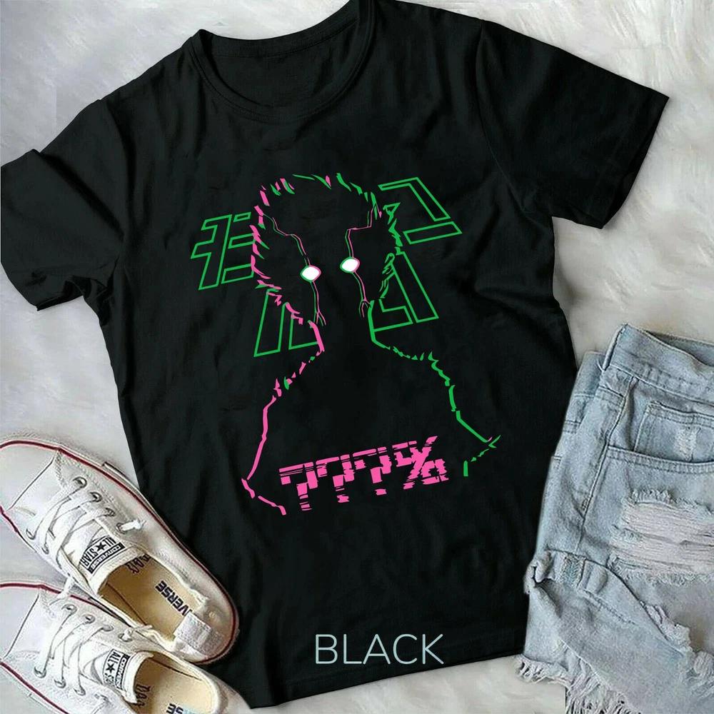 Mob Psycho 100 Shirt New Top Shigeo Kageyama Angry Rage Anime Unisexga S