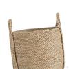 Basket Flower Plants Straw Pots Decor