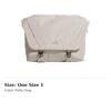 Adidas Recycled Polyester Crossbody Bags Unisex Gray Putty KR2587