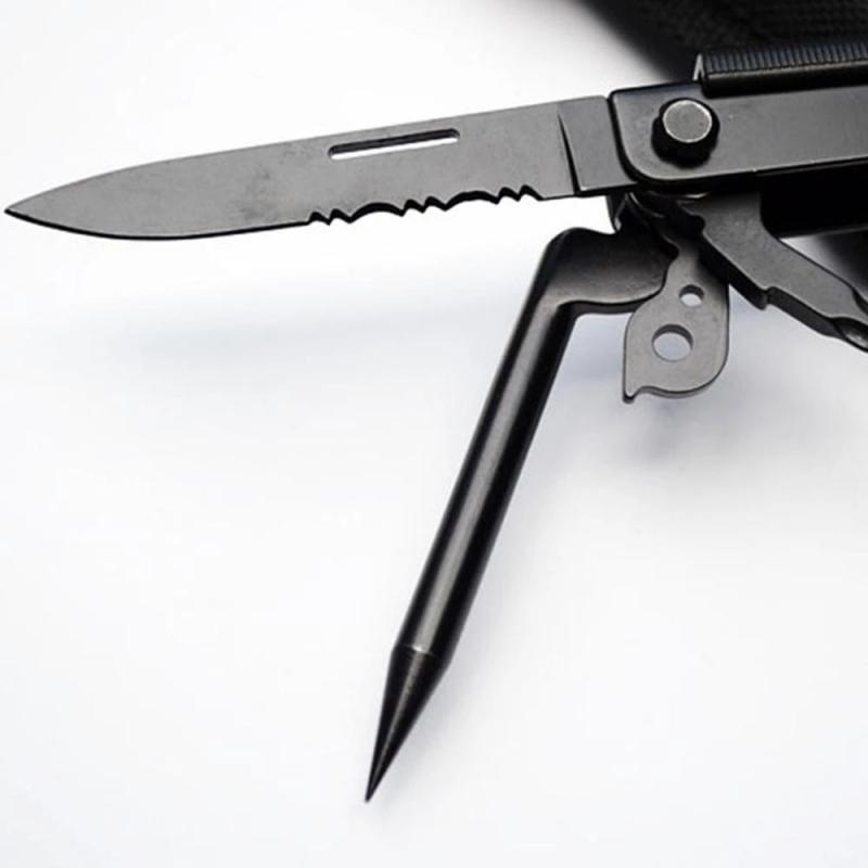 Yiwu Multi Tool 8 In 1 Multifunctional Flexible Pliers Herramientas Ferramentas Comping Tool Stainless Steel Hand Tools Multitoo