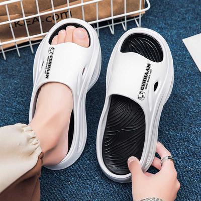 Fashion Non-slip Summer Men's Slippers Sandal Slipper Men's Sports Shoes Size 46 Flip Flops Sneakers High Tech Wide Foot Low Offer