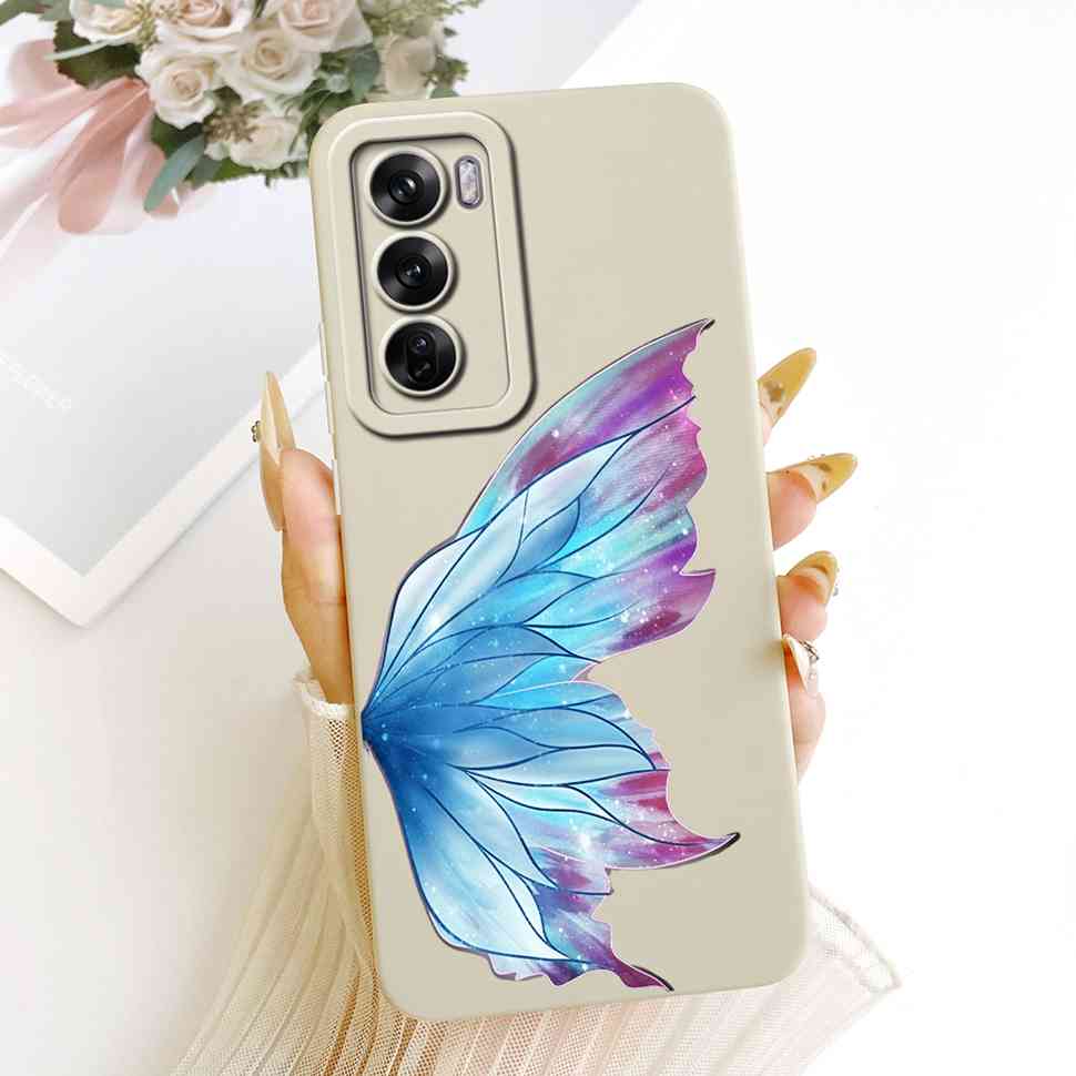For Oppo Reno12 Pro 5G Case CPH2629 New Fashion Painted Cover Soft Phone Case For Oppo Reno 12 Reno12 Pro Back Cover Coque