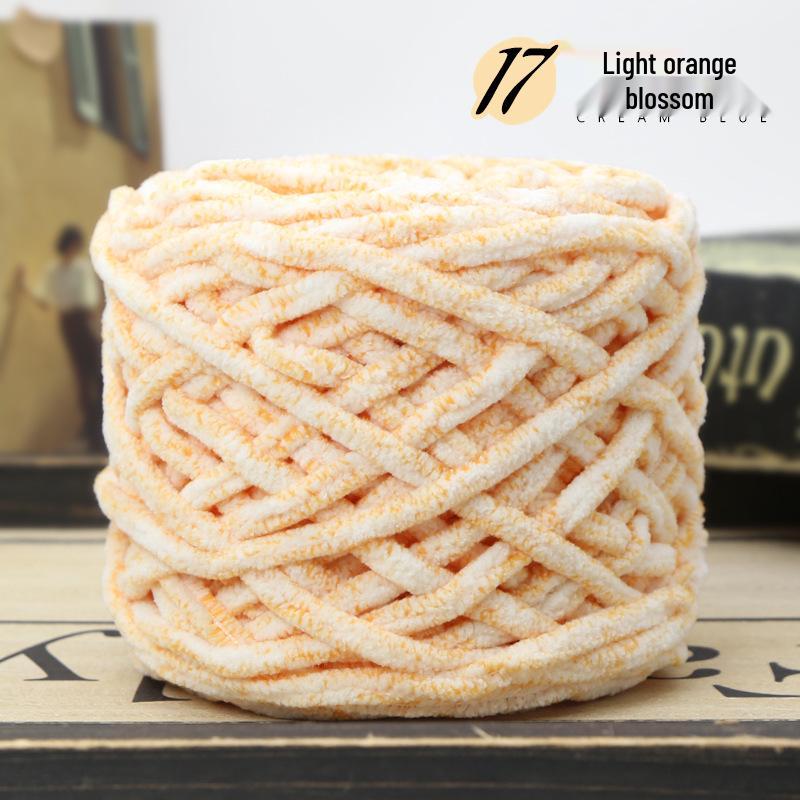 Ice Wool Thick Knitting Yarn for Blankets, Slippers, Neck Warmers, and Scarves