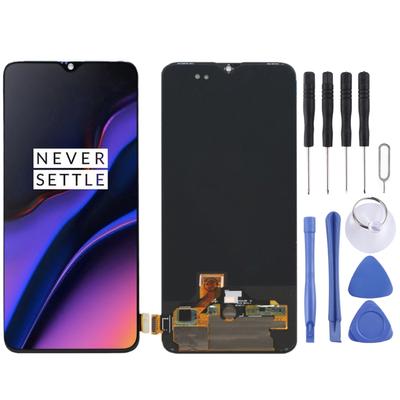 For OnePlus 6T  with Digitizer Full Assembly OEM LCD Screen (Black)