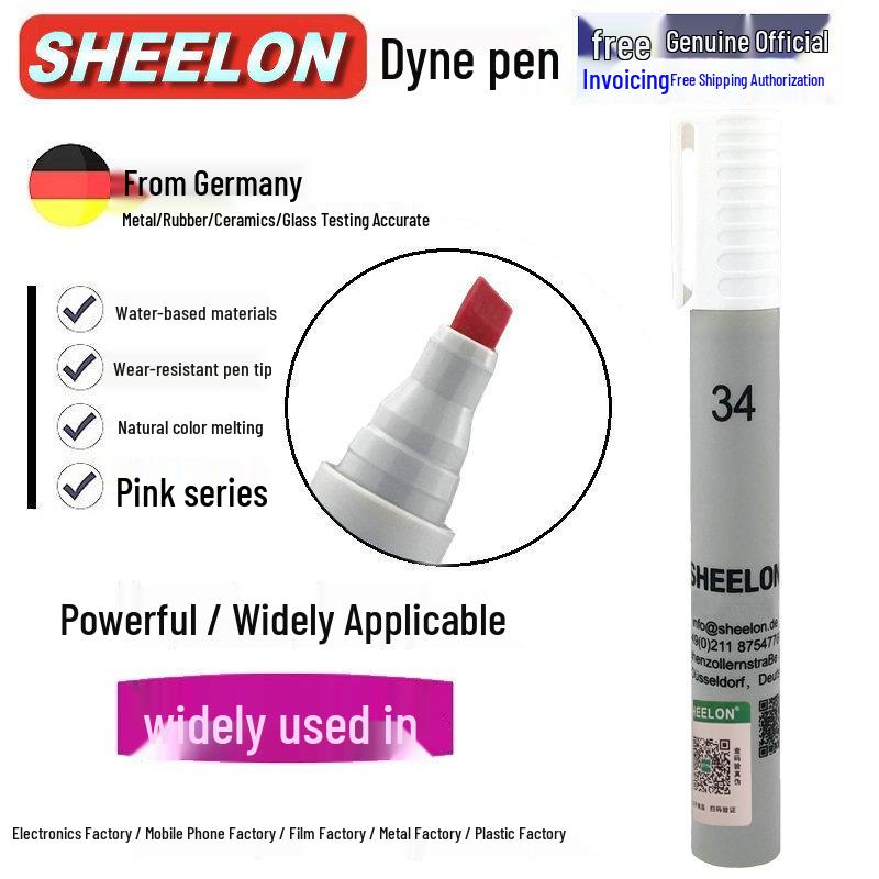 Dyne Pen SHEELON Pink Series Surface Tension Tester