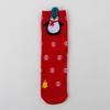 Christmas Socks, Santa Claus, Reindeer, Snowman, Gingerbread, Human Tube, Women's Socks, Cotton Cartoon, Autumn and Winter
