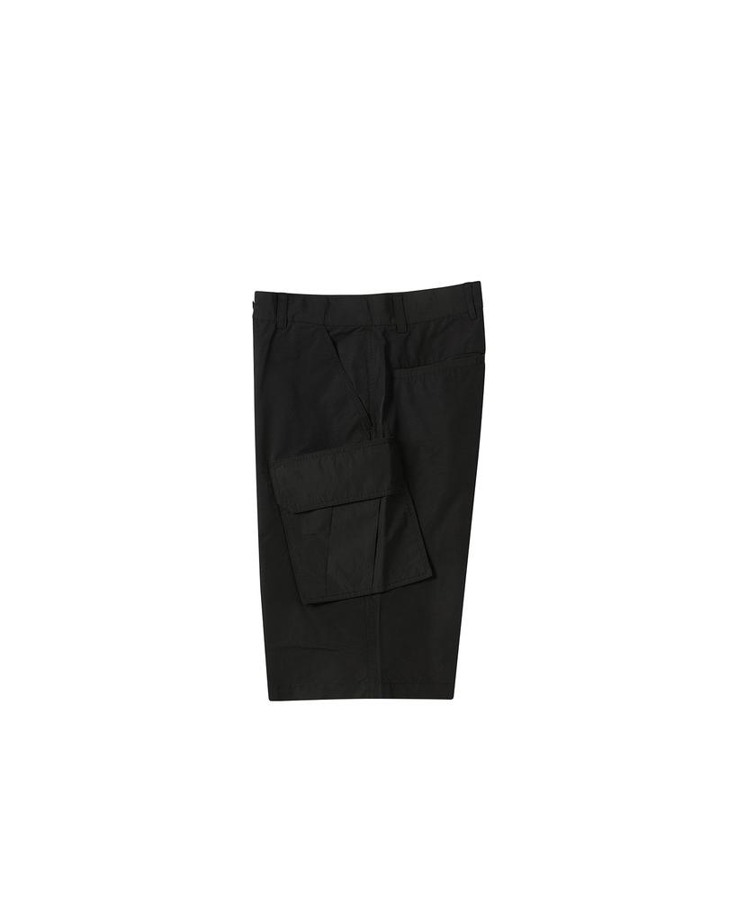 WORTHWHILE MOVEMENT Bermuda Cargo Pants (Black)