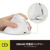 Delux Ergonomic Wireless Vertical 4000 Dual Relieves Carpal and Hand for and Macs ZD Mouse, Left-Handed, Mouse, Quiet, DPI, Left-Handed, Rechargeable,