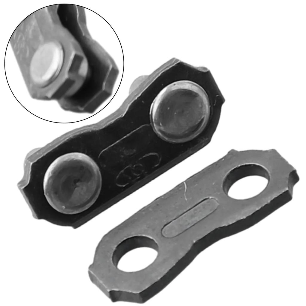 10PCS Chain Kit Stainless Steel Chainsaw Chain Connector Link For Joinning 325 058 Chains Chainsaw Replaces Parts Garden Tools
