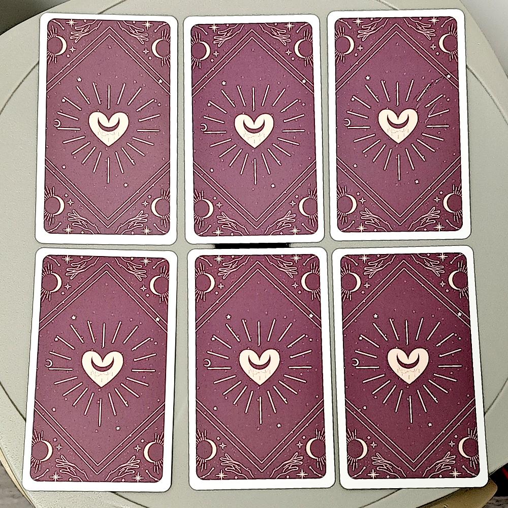 10.3*6cm Cosmic Connections Oracle Deck 54 Pcs Oracle Cards Inspired By The Universe for Love & Relationship
