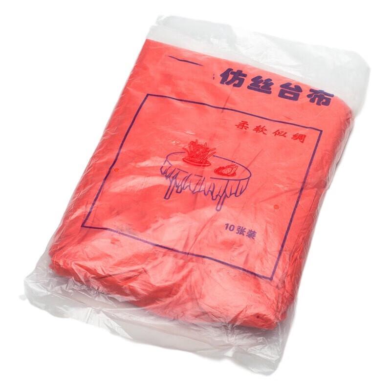 Homeglen Disposable Plastic Hotel Tablecloth