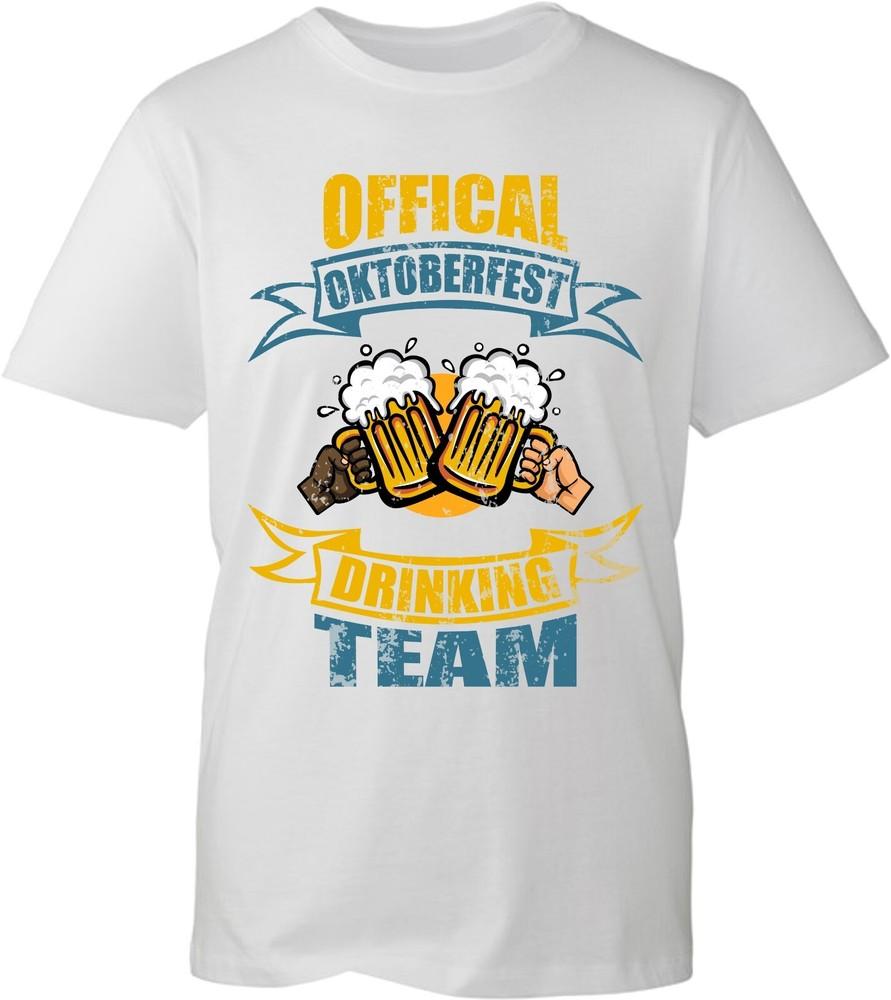 Official Oktoberfest Drinking Team T Shirt Beer Drinking Party Unisex Gift Tee
