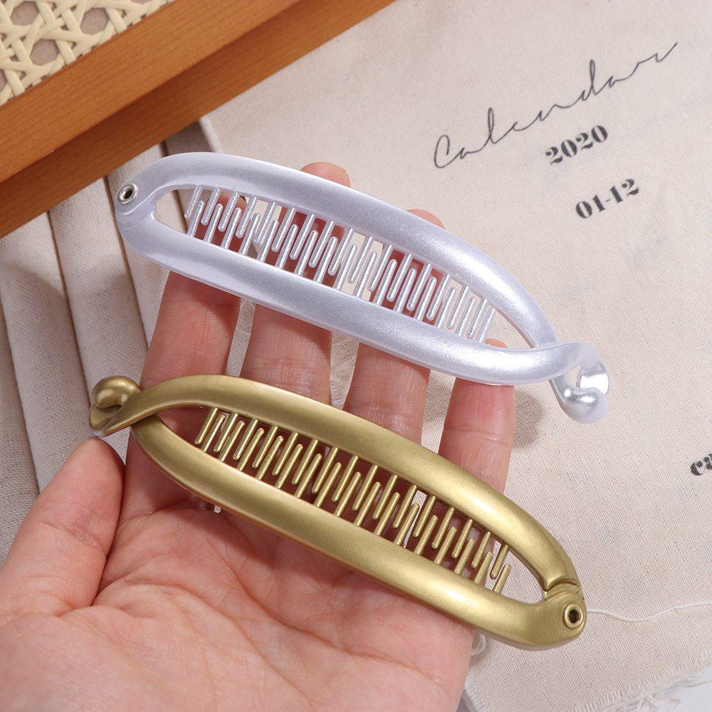 Fashion Banana Clip Hairpins Barrettes Headwear Hair Claws Clips Fish Shaped Hairpin  Women